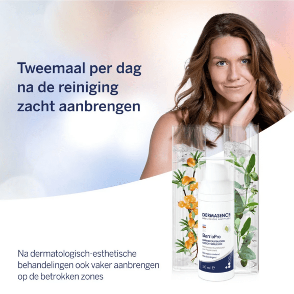 Dermasence BarrioPro Barrier-building facial emulsion - gebruik