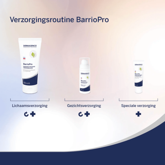 Dermasence BarrioPro Barrier-building facial emulsion - routine