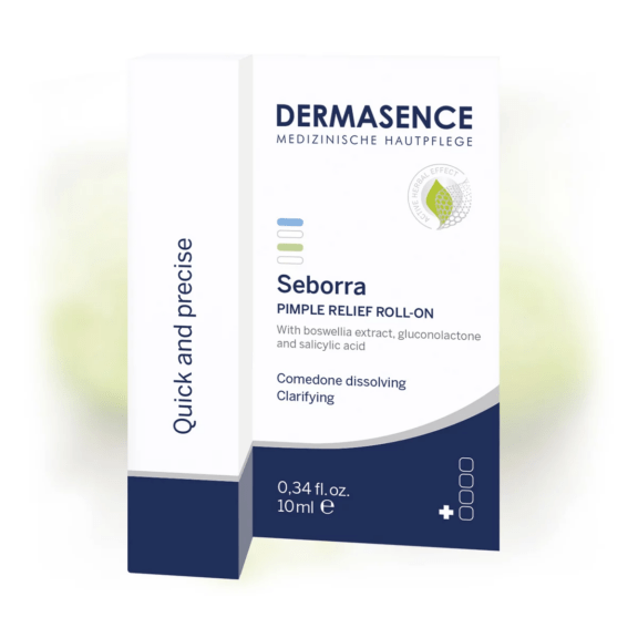 Dermasence Seborra Pimple relief roll-on - verpakking