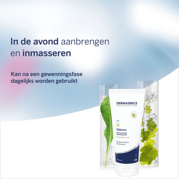 Dermasence Seborra Skin clarifying body lotion - gebruik