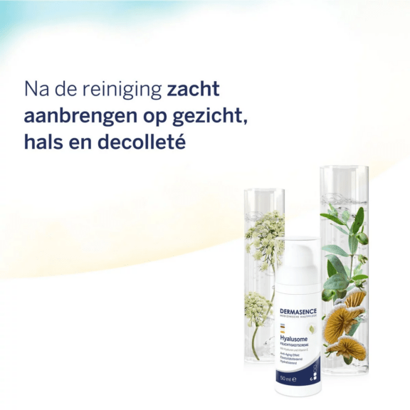 Dermasence Hyalusome Moisturising cream - gebruik