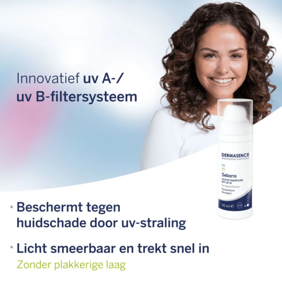 Dermasence Seborra Light day cream with SPF 30 - eigenschappen