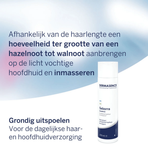 Dermasence Seborra Shampoo - gebruik