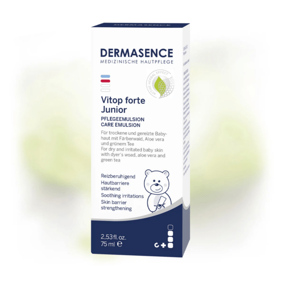 Dermasence Vitop forte Junior Care emulsion - verpakking