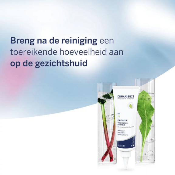 Dermasence Seborra Soothing gel cream - gebruik