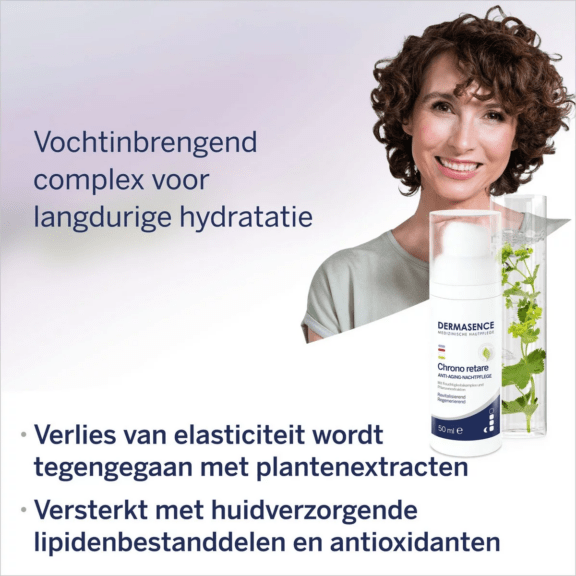 Dermasence Chrono retare Anti-ageing night cream - eigenschappen