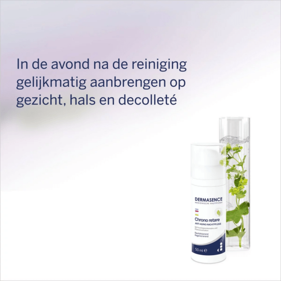 Dermasence Chrono retare Anti-ageing night cream - gebruik