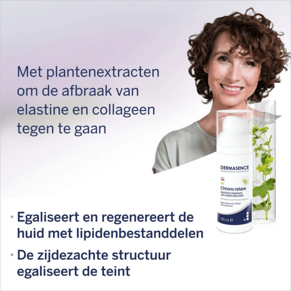 Dermasence Chrono retare Anti-ageing restructuring emulsion - eigenschappen