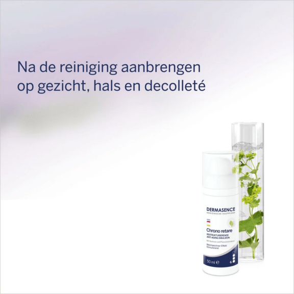 Dermasence Chrono retare Anti-ageing restructuring emulsion - gebruik