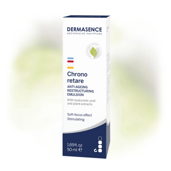 Dermasence Chrono retare Anti-ageing restructuring emulsion - verpakking