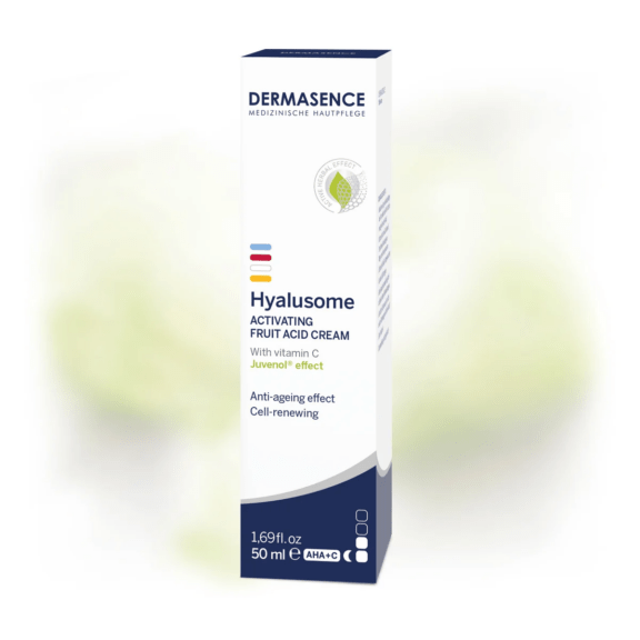 Dermasence Hyalusome Activating fruit acid cream - verpakking