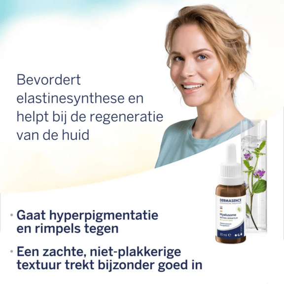 Dermasence Hyalusome Retinol serum plus - eigenschappen