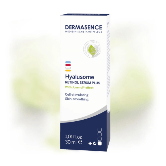 Dermasence Hyalusome Retinol serum plus - verpakking