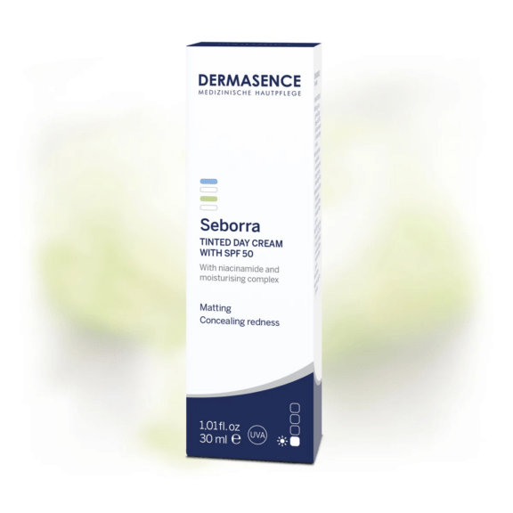 Dermasence Seborra Tinted day cream with SPF 50 - verpakking