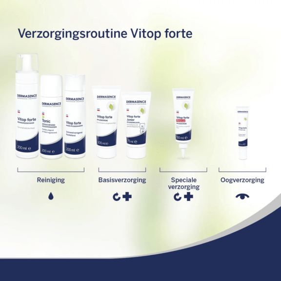 Dermasence Vitop forte Rescue Care cream - routine