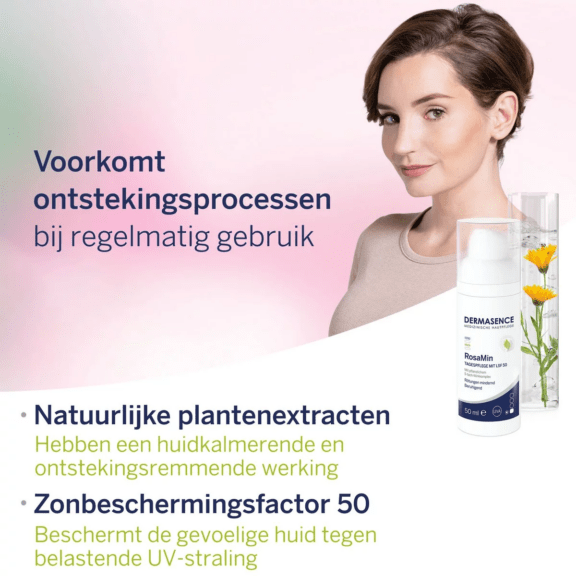 RosaMin Day cream with SPF 50 - eigenschappen